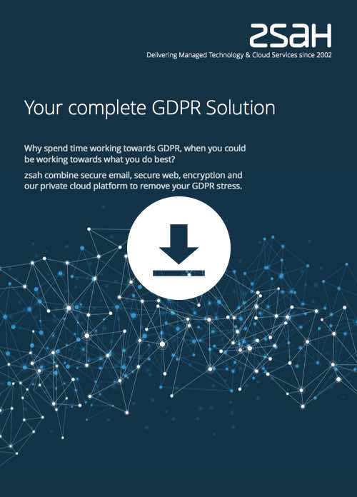 GDPR as a service - zsah